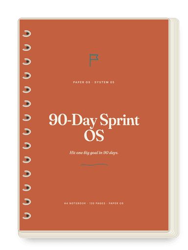 90-Day Sprint OS, Bold cover