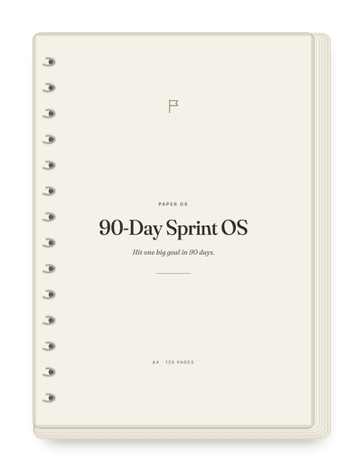 90-Day Sprint OS, Minimal cover