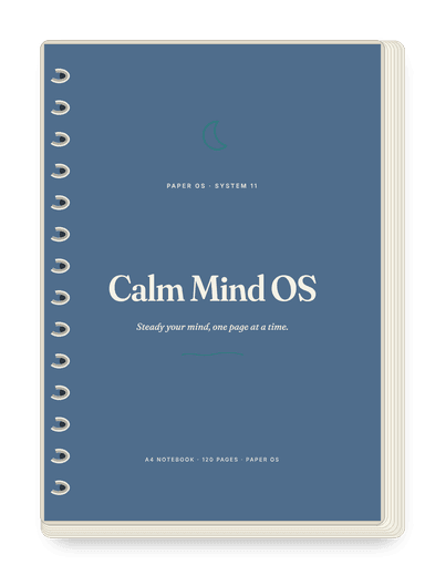 Calm Mind OS, Bold cover