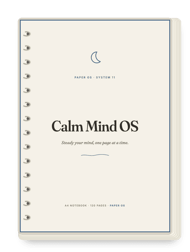 Calm Mind OS, Classic cover