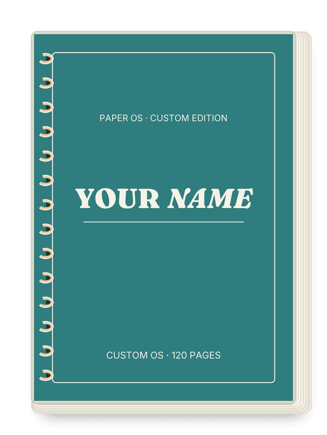 Custom OS notebook
