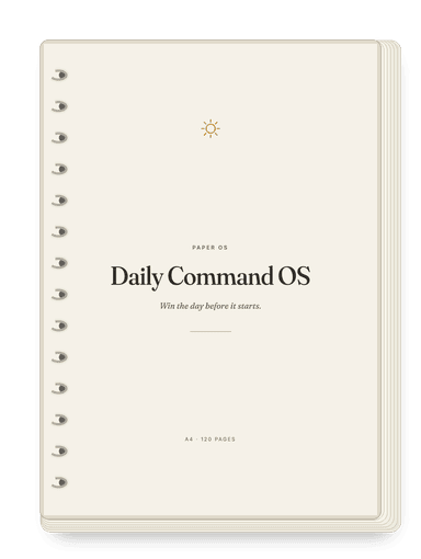 Daily Command OS, Minimal cover