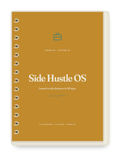 Side Hustle OS, Bold cover