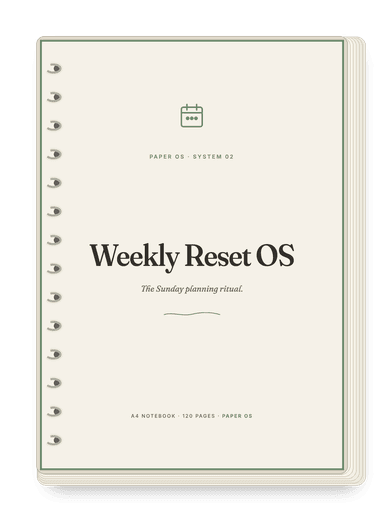Weekly Reset OS, Classic cover