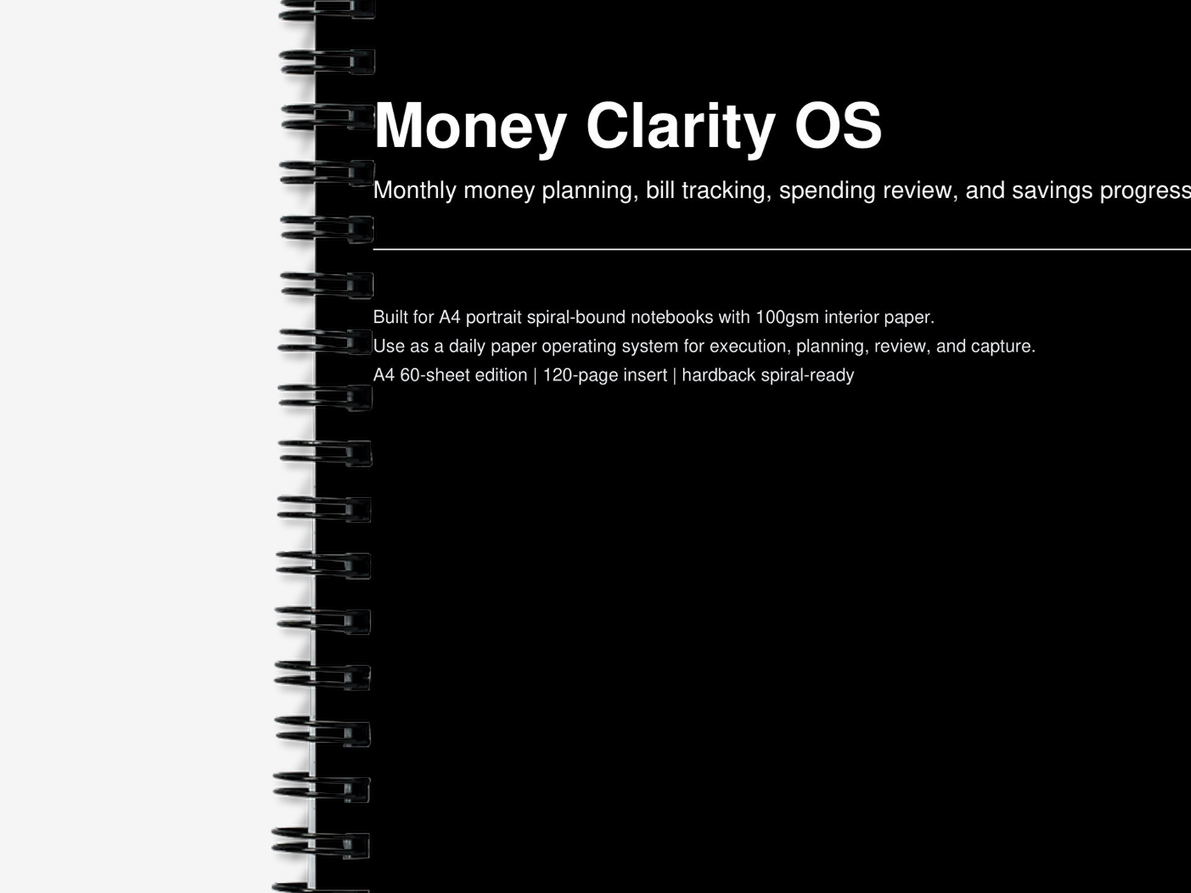 Money Clarity OS product preview